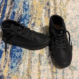 Black High Top Shoes